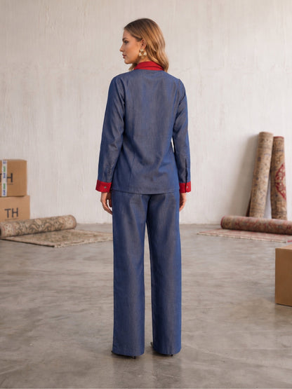Tatva Carol Denim Co-Ord Set
