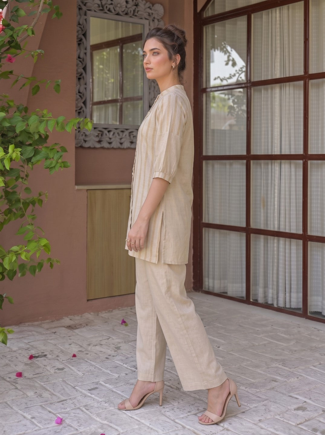 Tatva Cosmic Jute Co-Ord Set