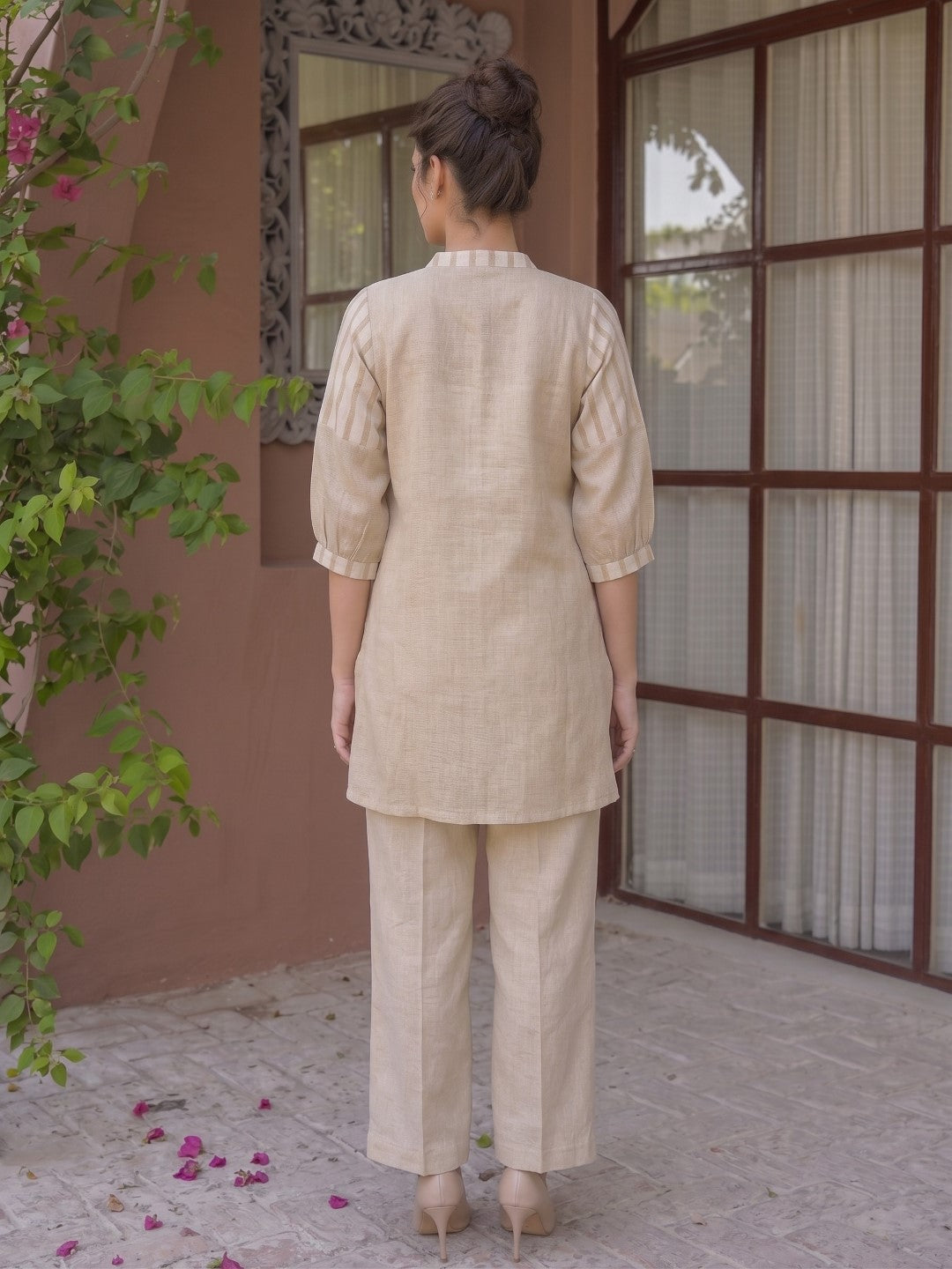 Tatva Cosmic Jute Co-Ord Set