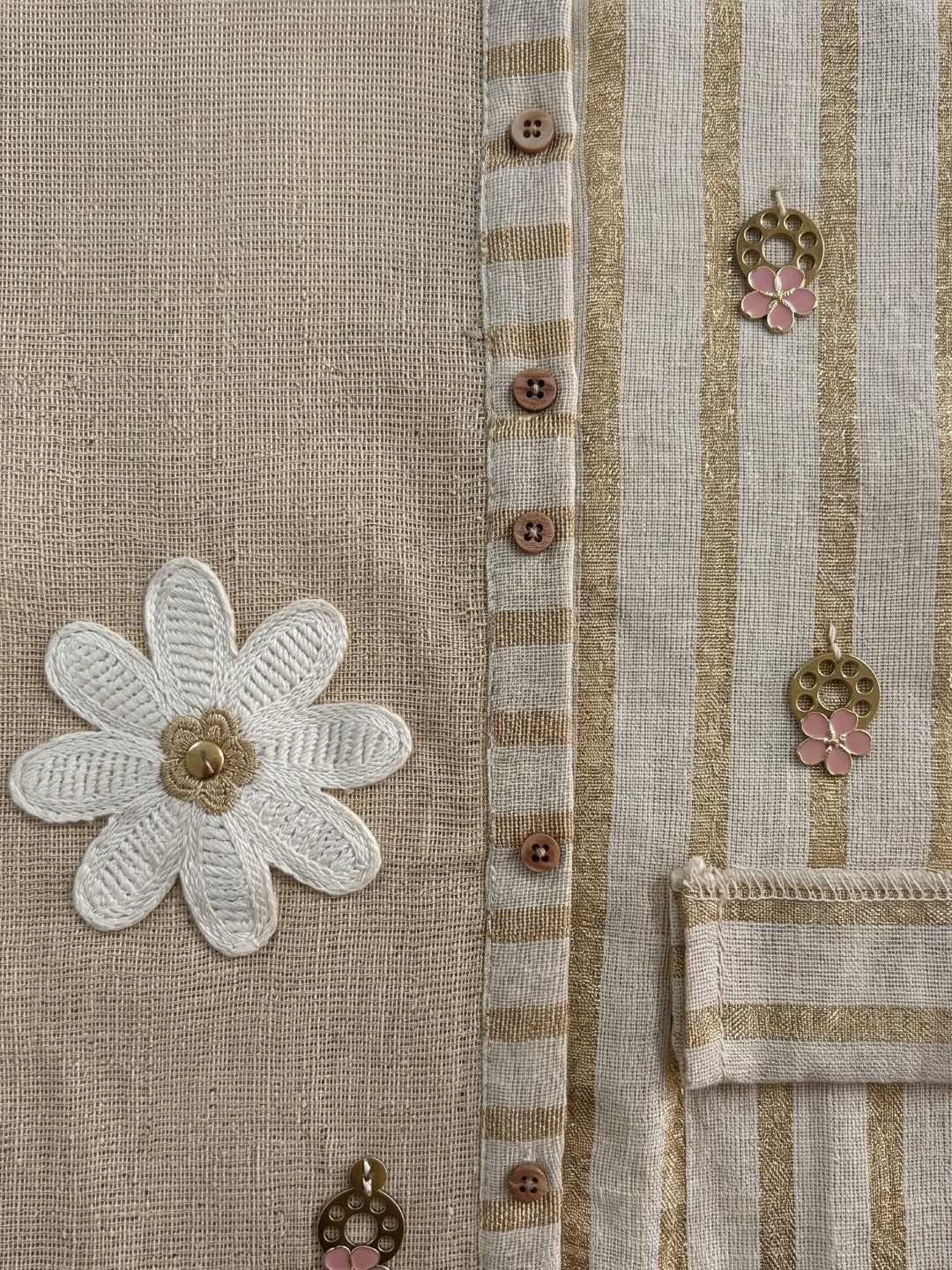 Tatva Cosmic Jute Co-Ord Set