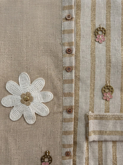 Tatva Cosmic Jute Co-Ord Set