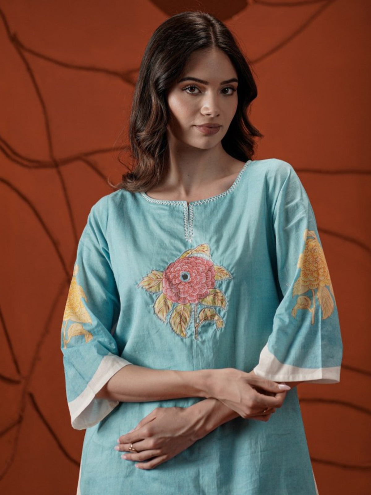 Tatva Han Cotton Kurta Farshi Set