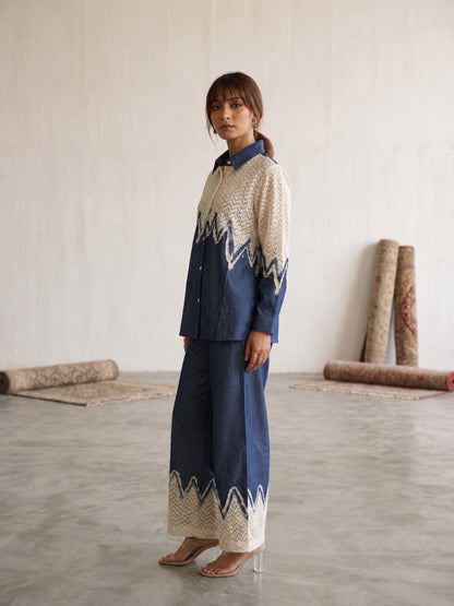 Tatva Poland Stylish Denim Co-Ord Set