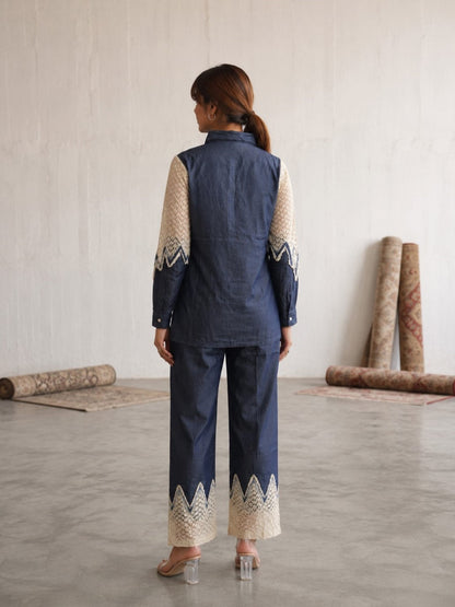 Tatva Poland Stylish Denim Co-Ord Set