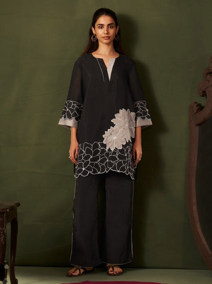 Tisca Jet Full Work Co-Ord Set