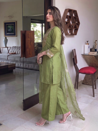 Tisca Leaf Full Work Suit Set