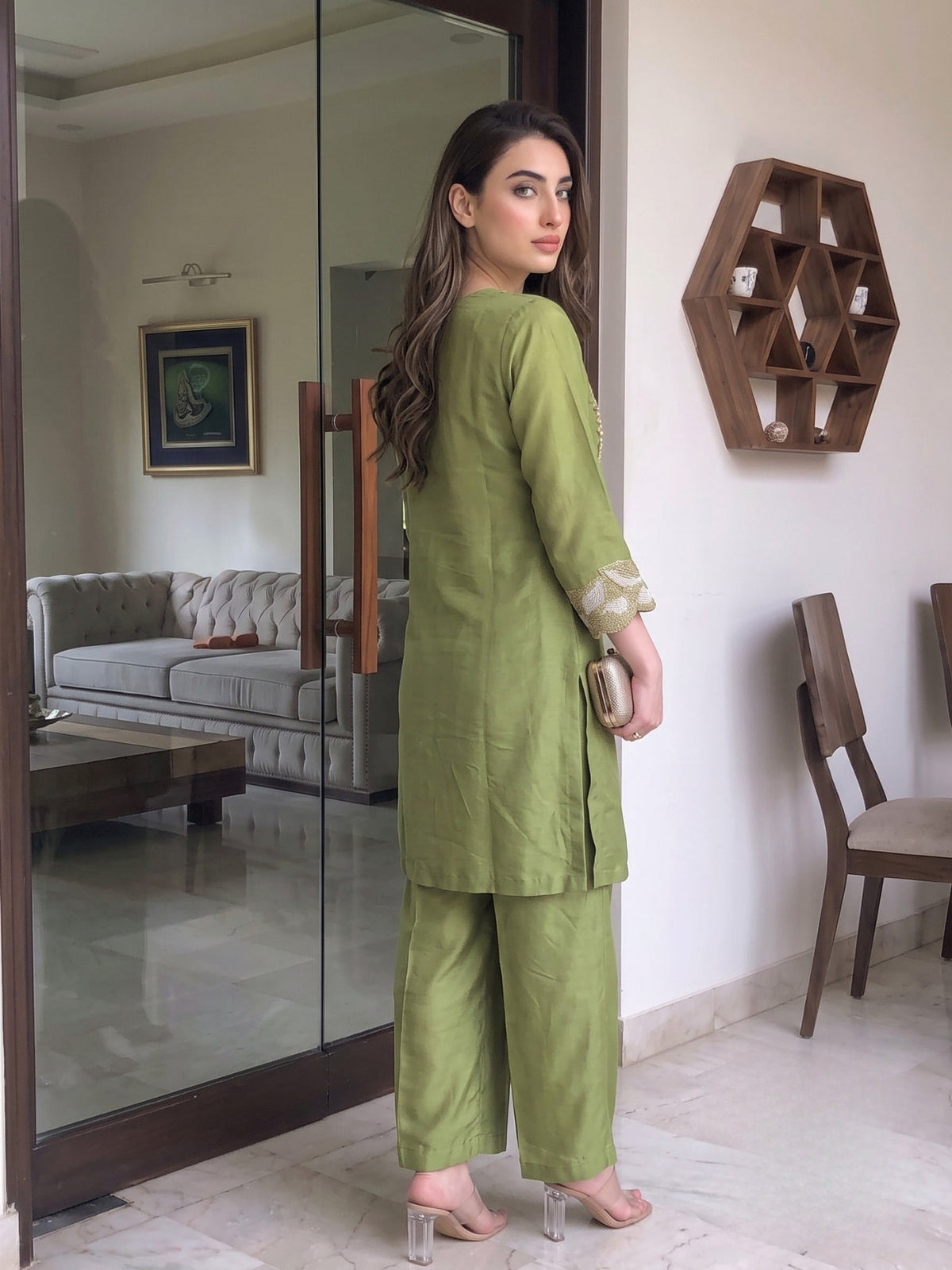 Tisca Leaf Full Work Suit Set