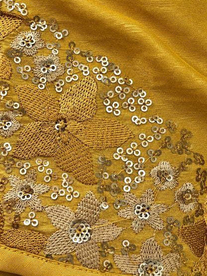 Tisca Sunglow Handwork Festive Suit Set