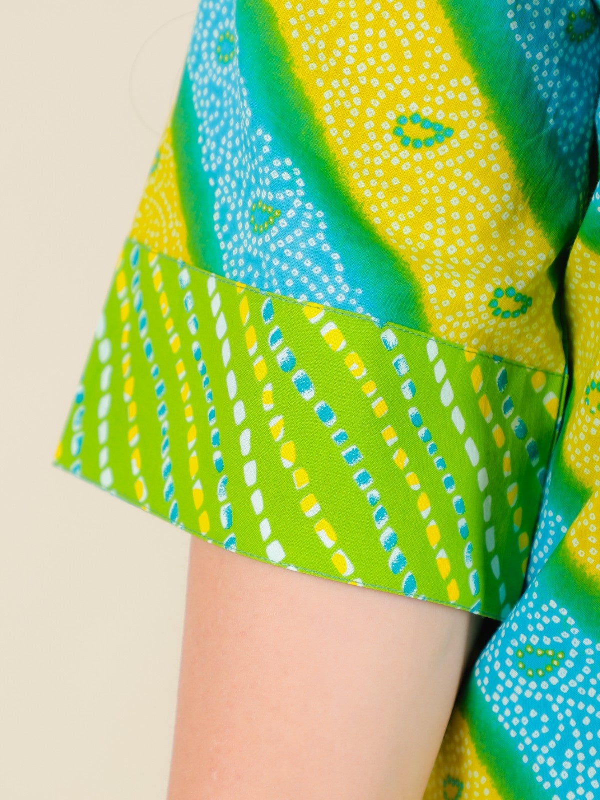 Women's Cotton Green Straight Kurta