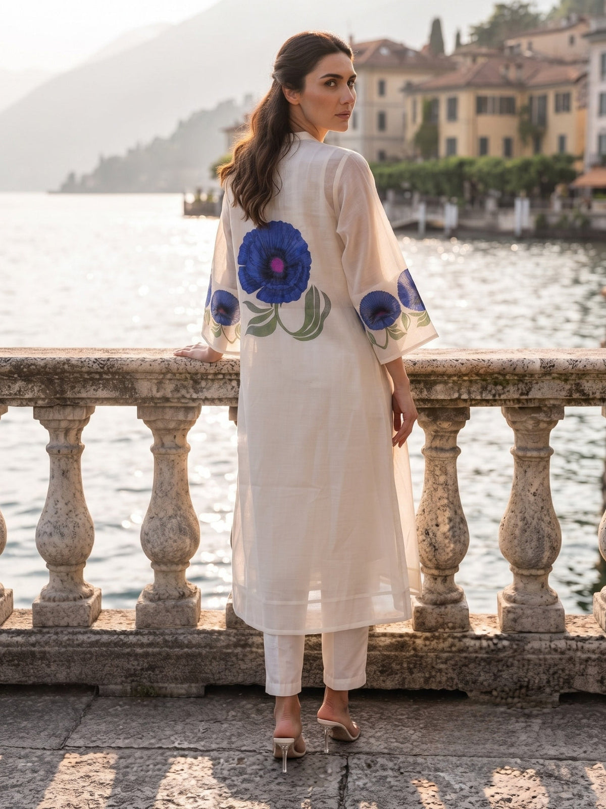 Tatva Groan Mul Cotton Kurta Pant Set