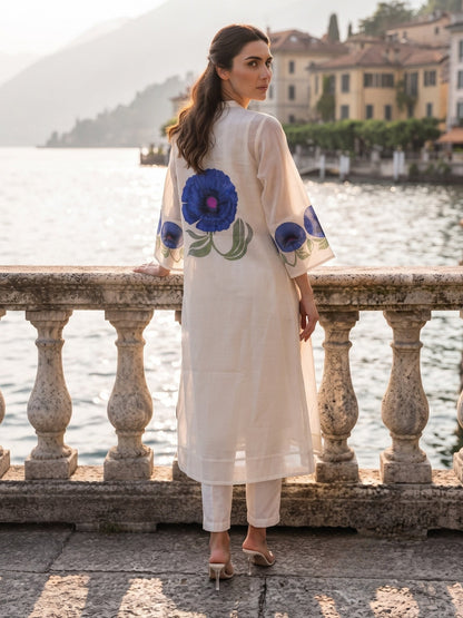 Tatva Groan Mul Cotton Kurta Pant Set