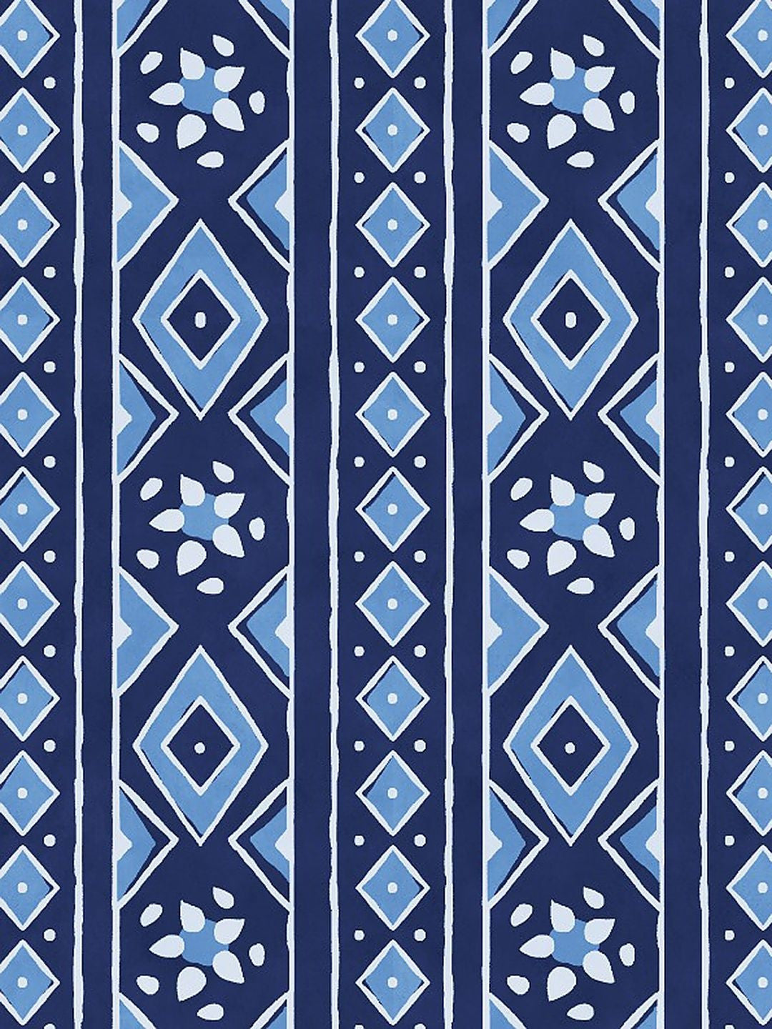 Printed Pure Cotton Round Neck Kurta & Trousers