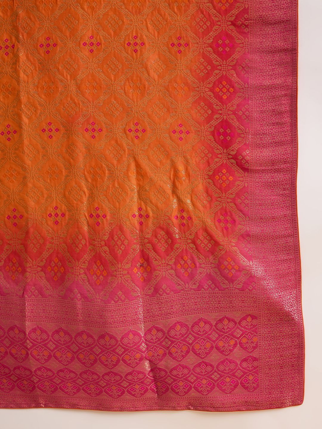 Dhiyona CH Women Ethnic Motifs Embroidered Regular Thread Work Kurta with Palazzos & With Dupatta