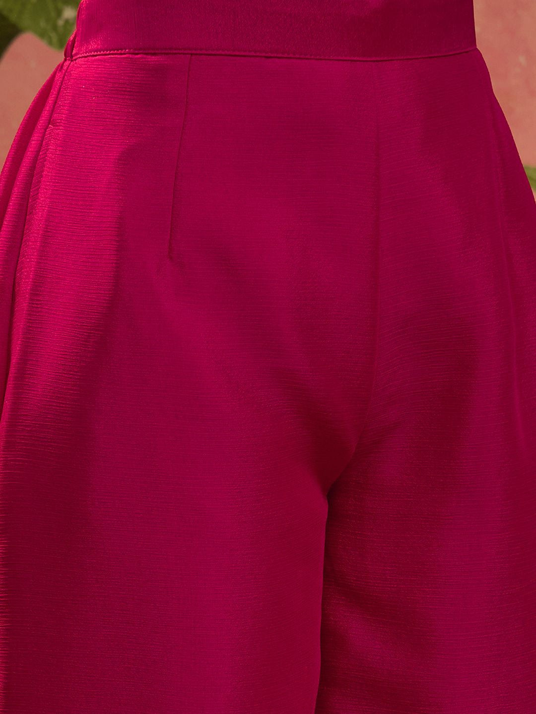 Embroidered V-Neck Kurta & Palazzos