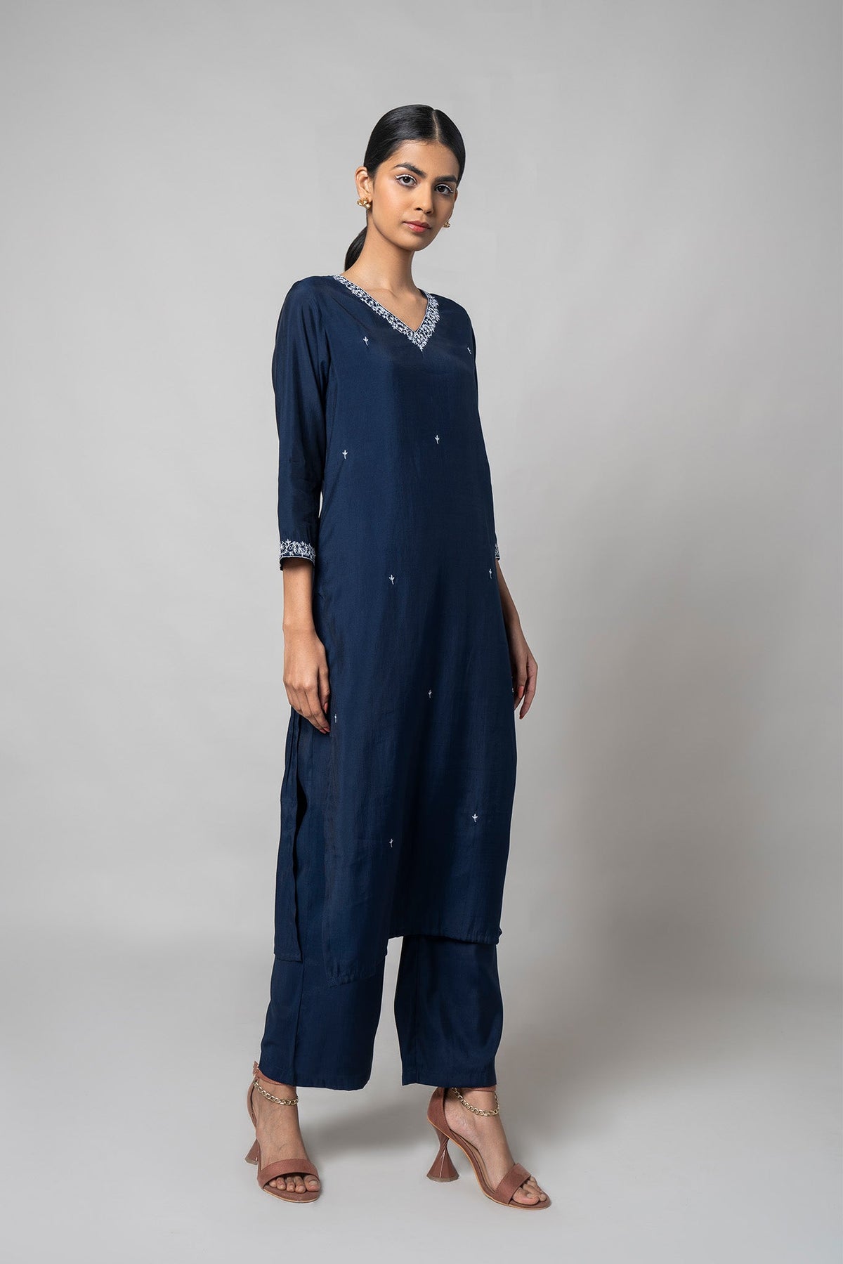 Zodiac Blue Kurta Set