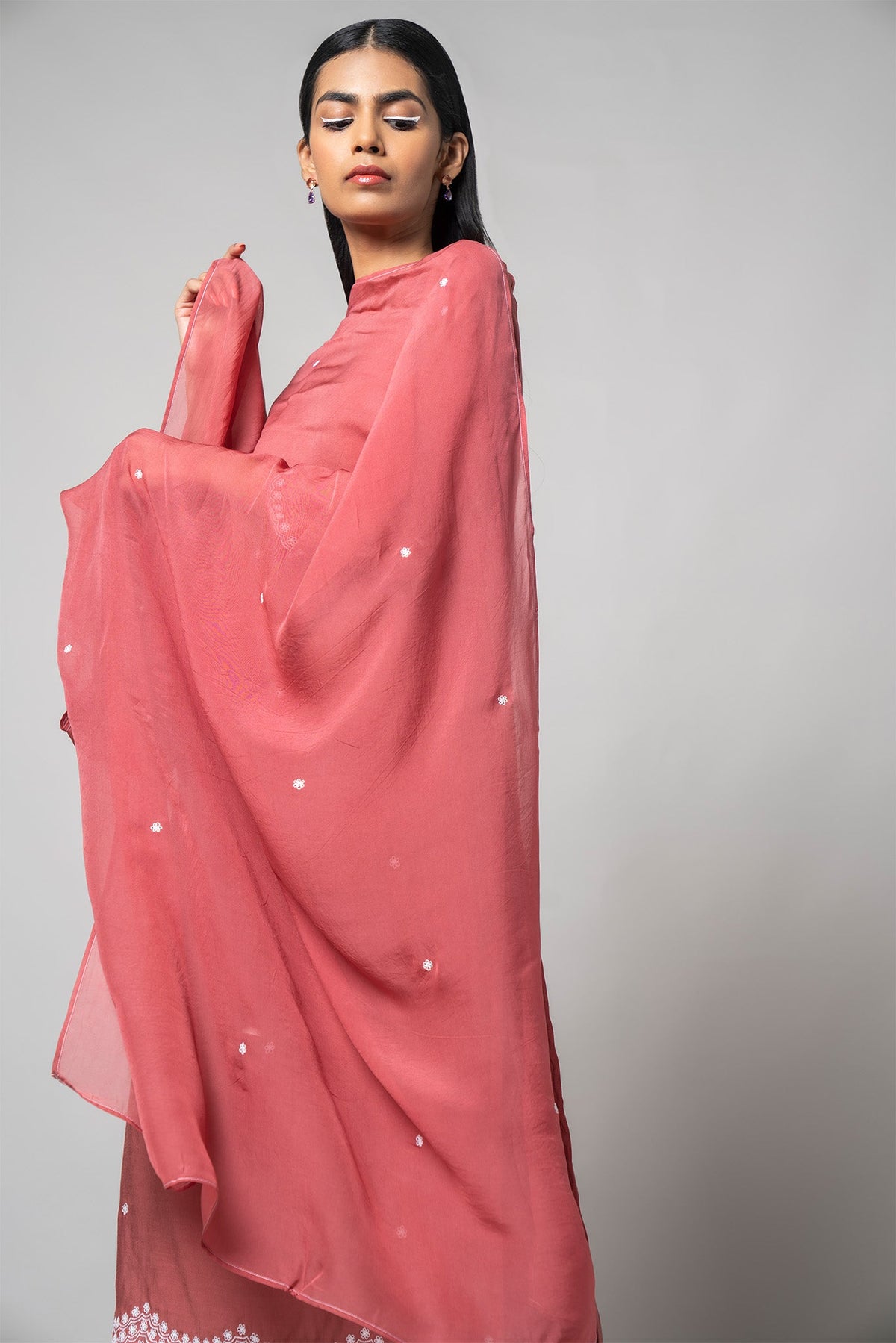 Dusty Rose Kurta Set