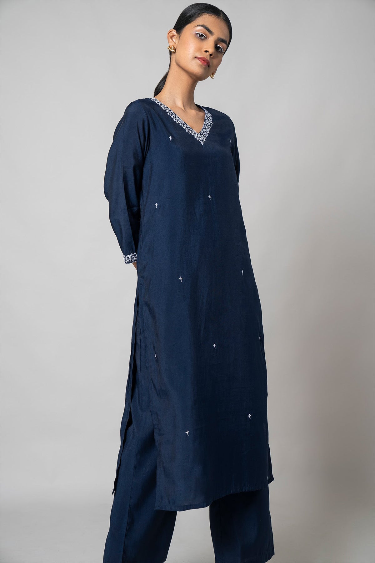 Zodiac Blue Kurta Set