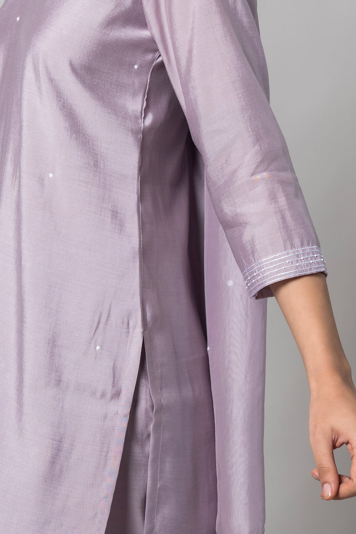 Wisteria Purple Kurta Set