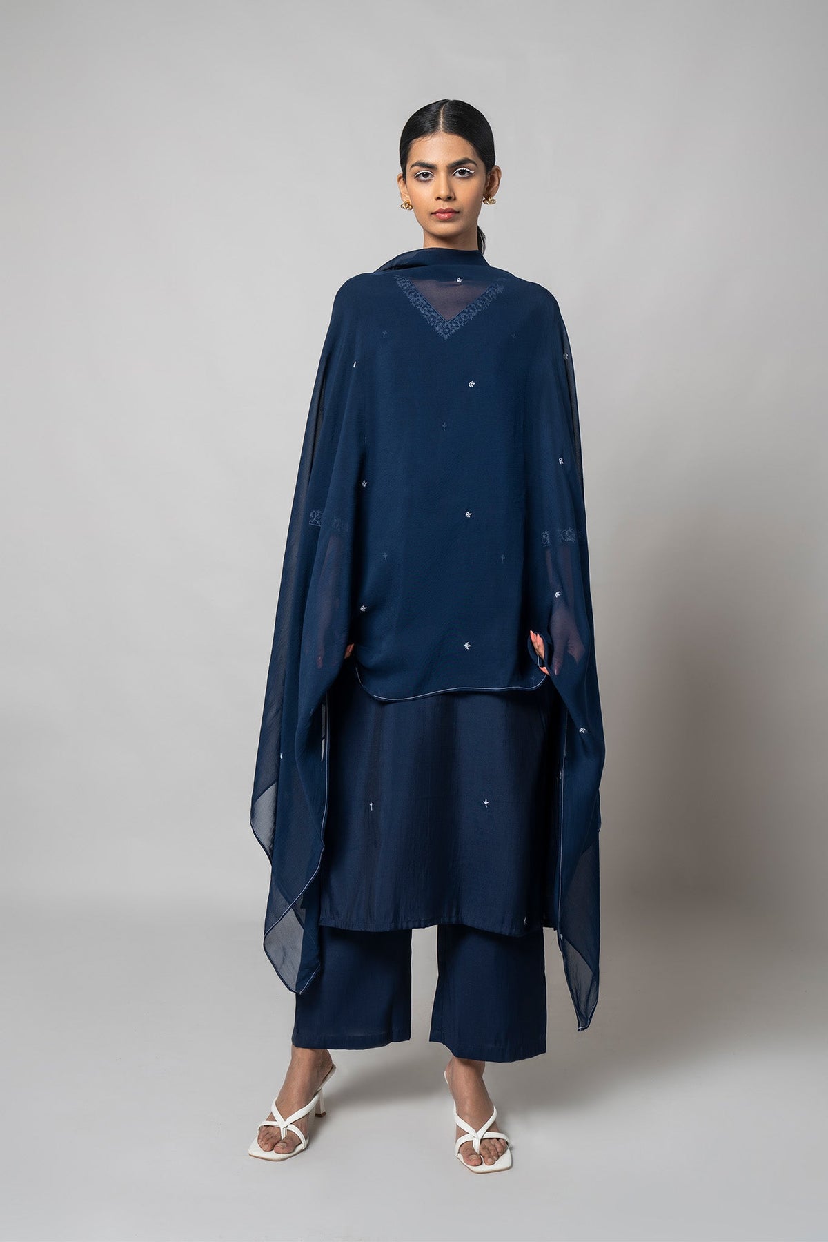 Zodiac Blue Kurta Set