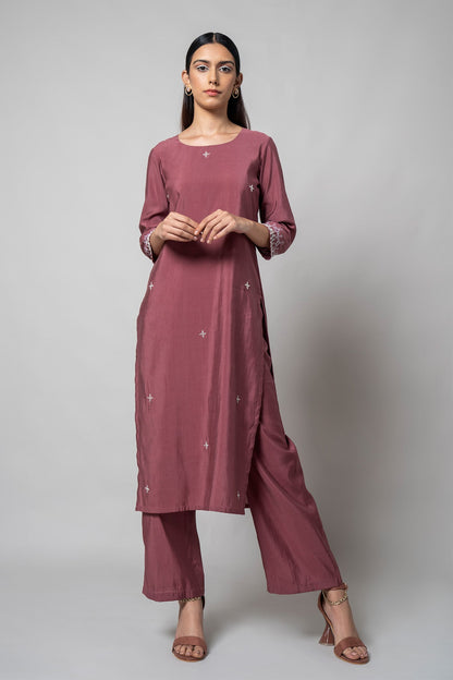 Turkish Rose Kurta Set