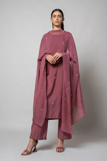 Turkish Rose Kurta Set