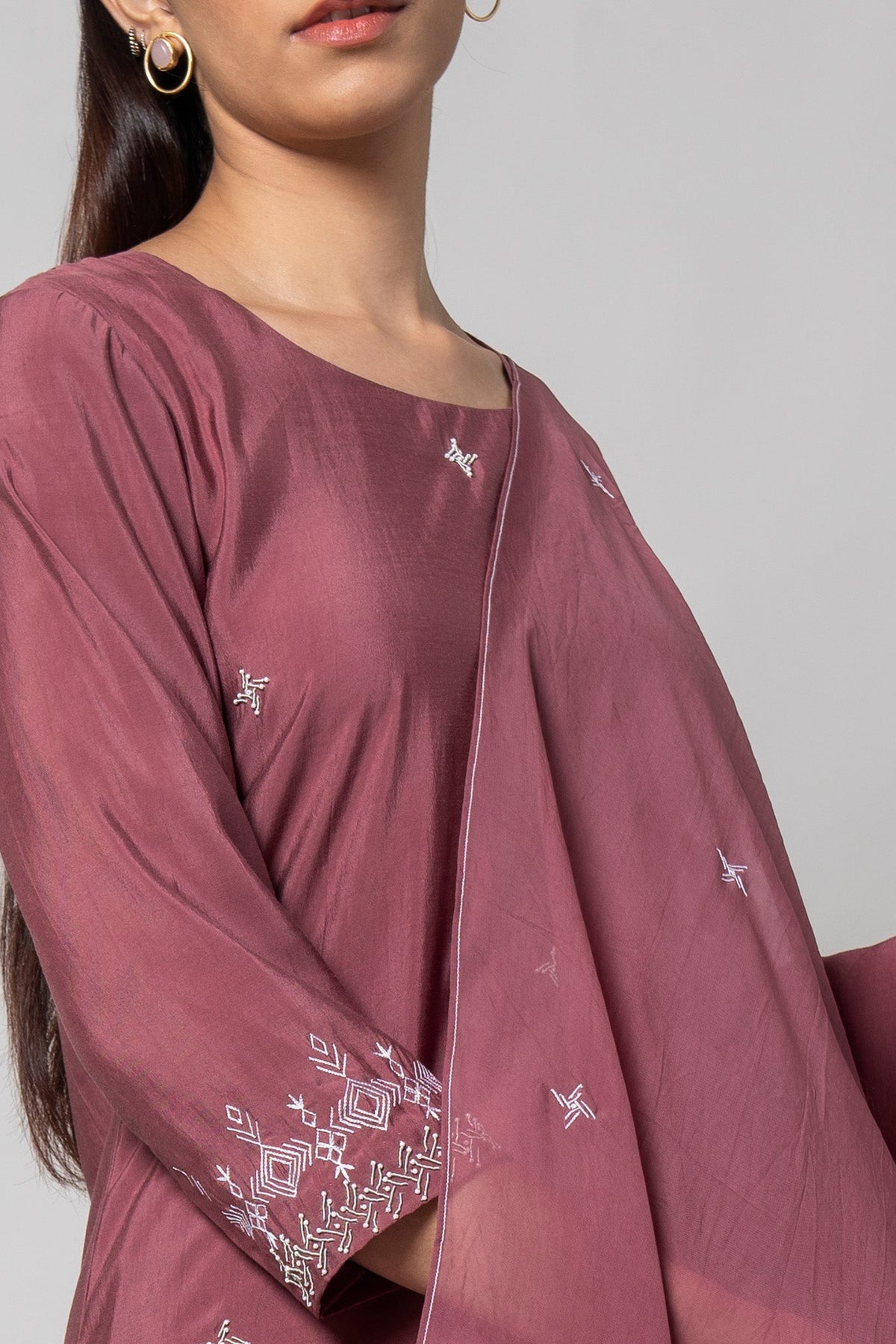 Turkish Rose Kurta Set