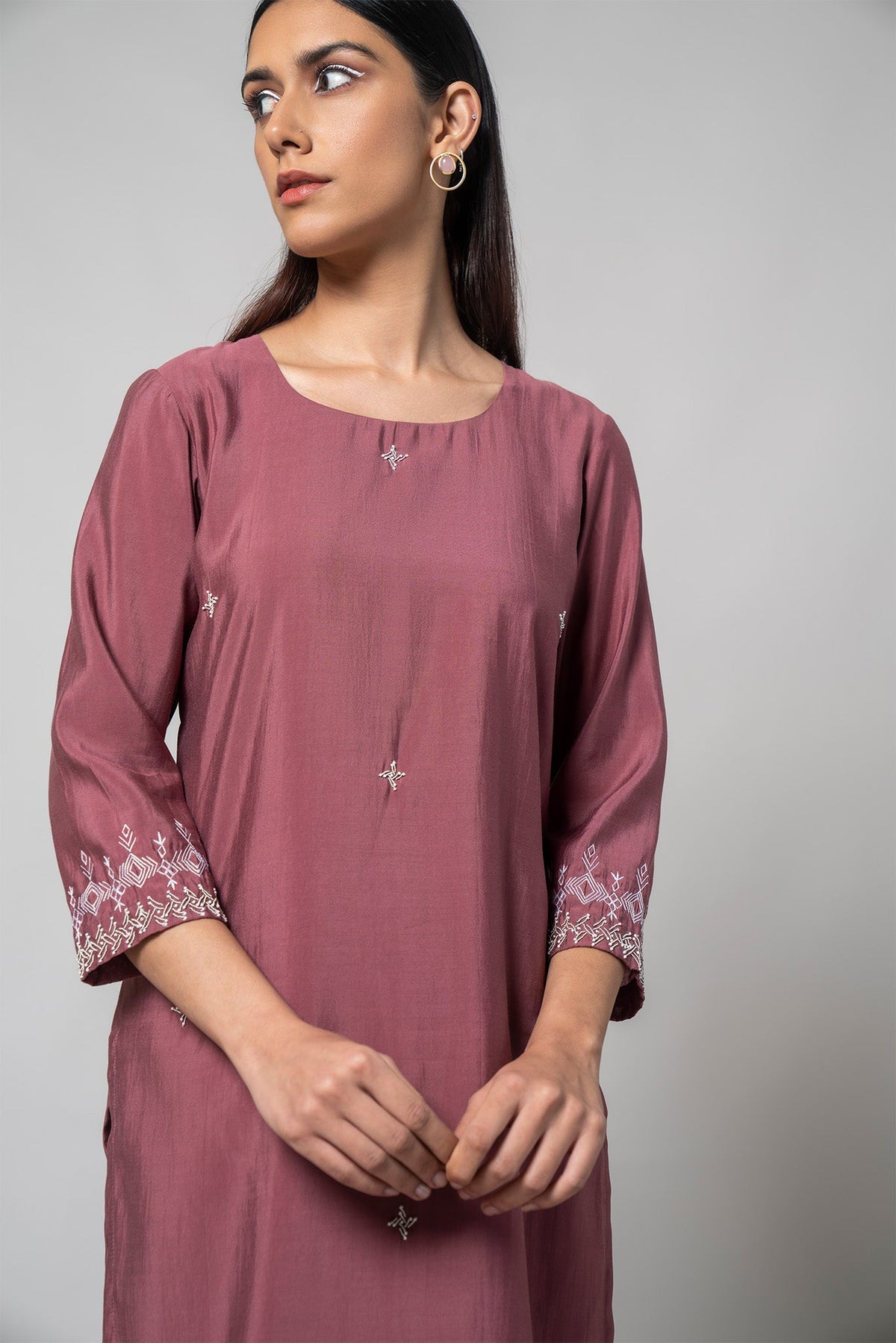 Turkish Rose Kurta Set