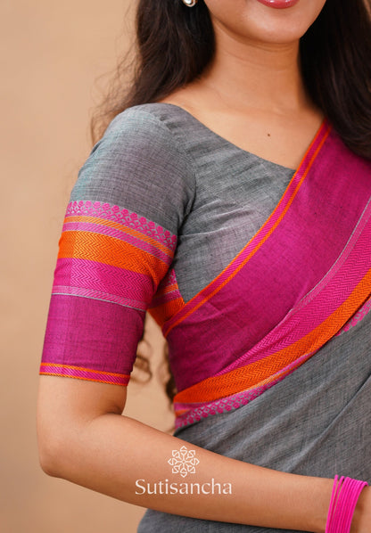 Dhiyona SS Sutisancha Handwoven Bliss Bengal Cotton Saree