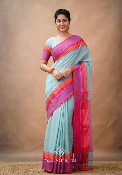 Dhiyona SS Sutisancha Handwoven Bliss Bengal Cotton Saree