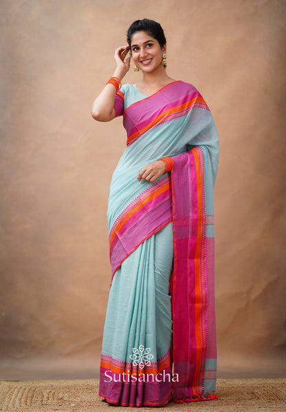 Dhiyona SS Sutisancha Handwoven Bliss Bengal Cotton Saree