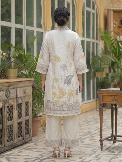Dagdai Dove cotton printed co-ord set
