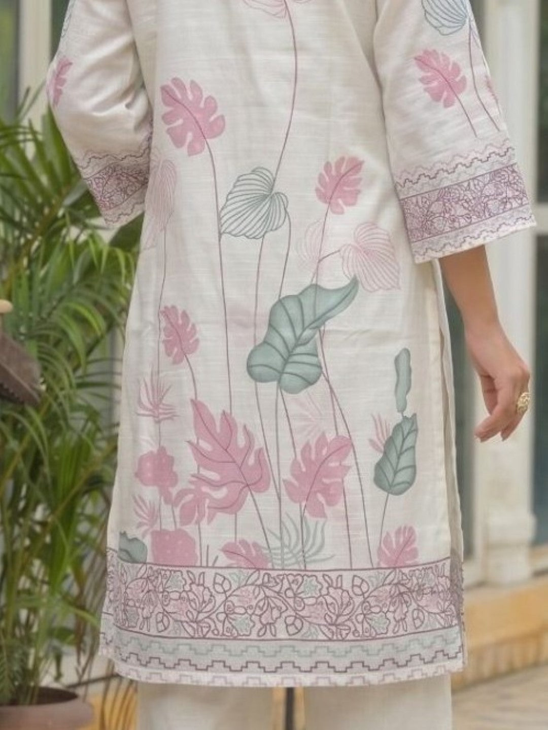 Dagdai atrium cotton co-ord set