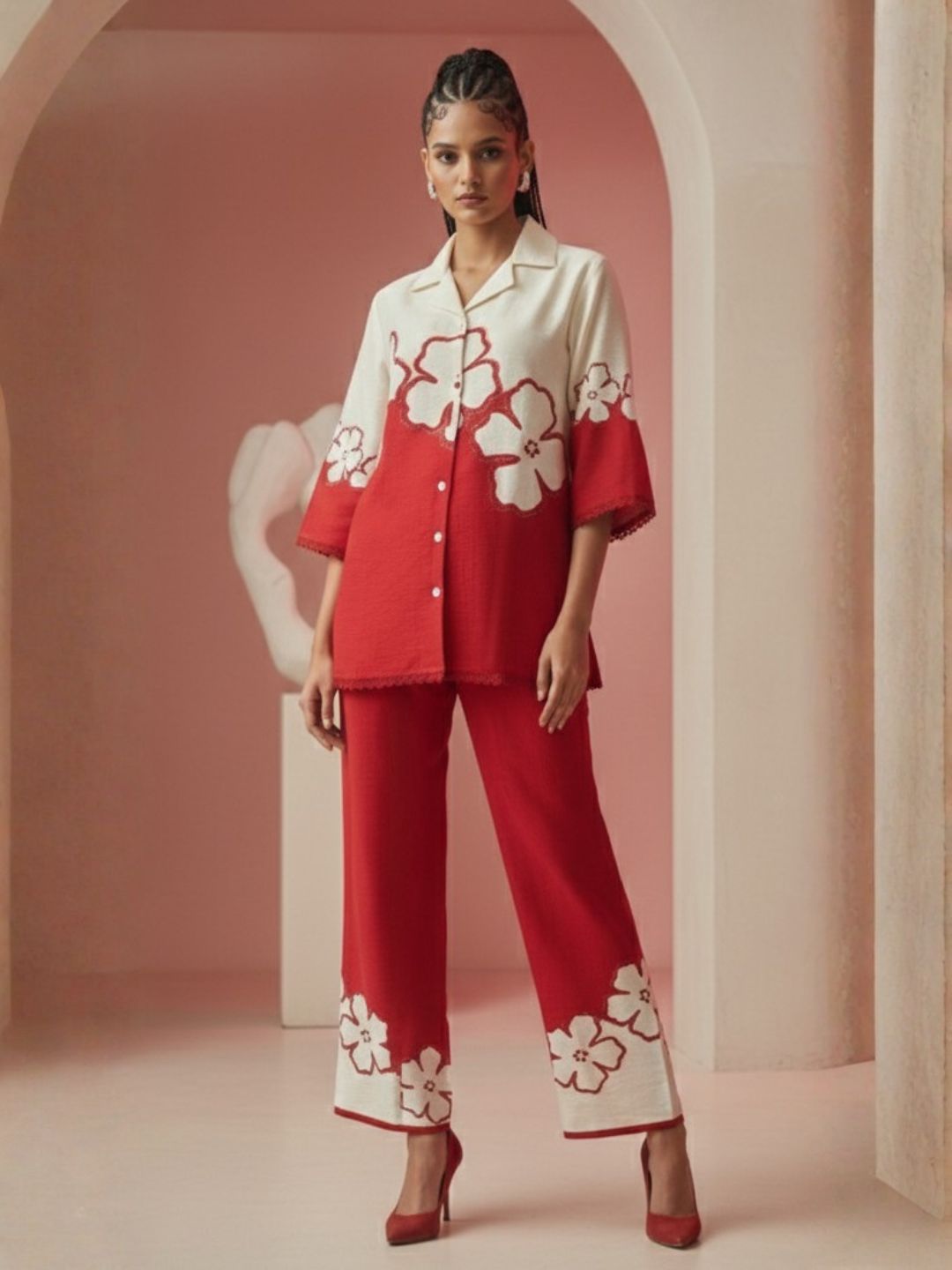 Viyona Jasper Printed Co-ord Set