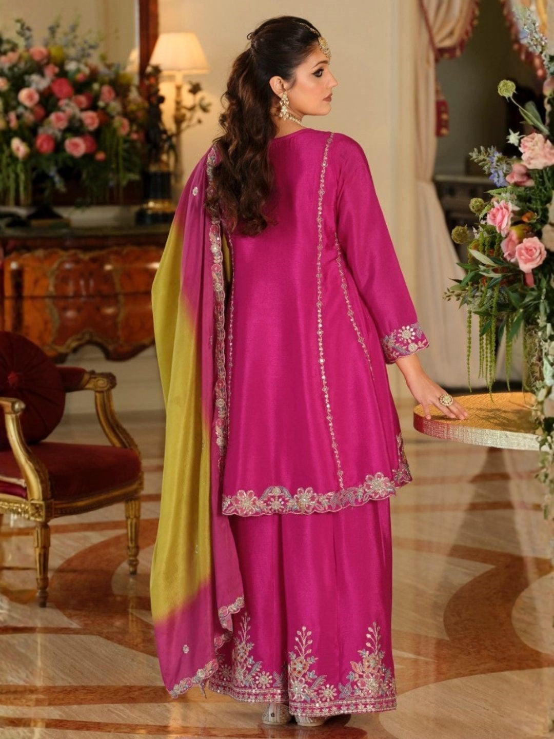 Areesa Rose Full Work Suit set