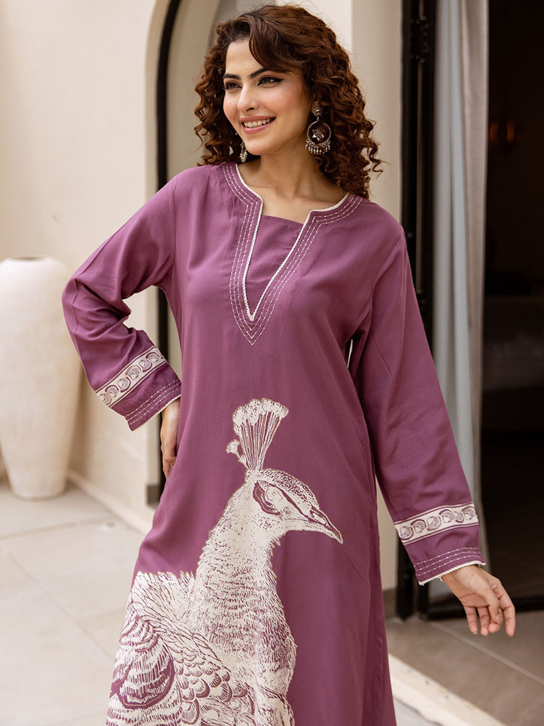 Dhiyona SN Women Printed Kurta Set