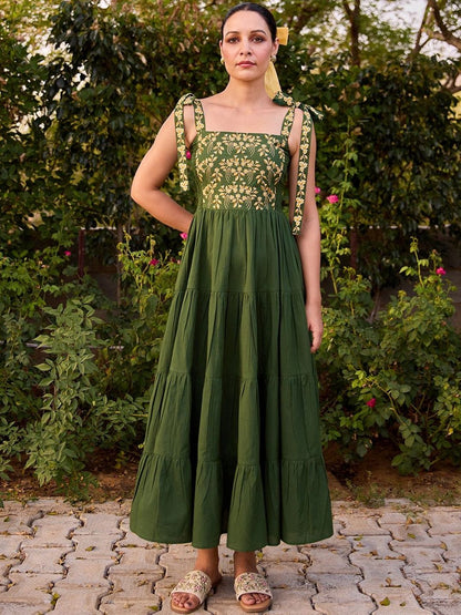 Dhiyona AY Women's Cotton Ethnic Dresses