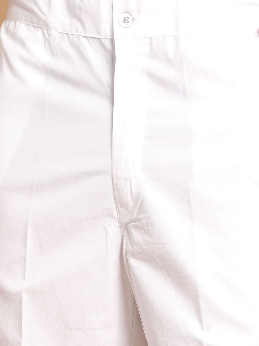 Men's Orange Pure Cotton Straight Kurta Pyjama Set