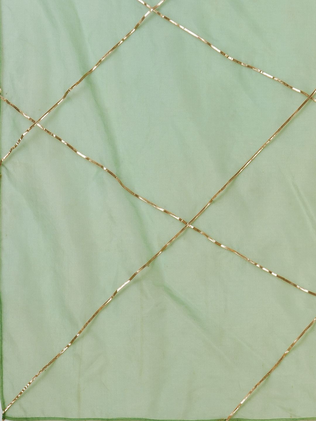 Dhiyona KL Gotta Patti Sweetheart Neck Anarkali Kurta With Trousers And Dupatta