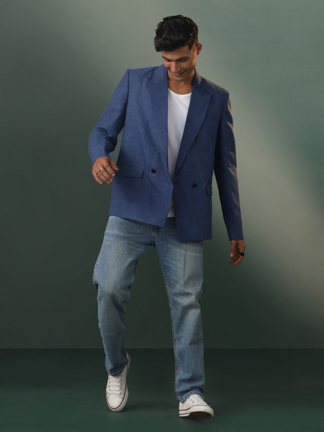 Men's Blue  Blazer Blazer