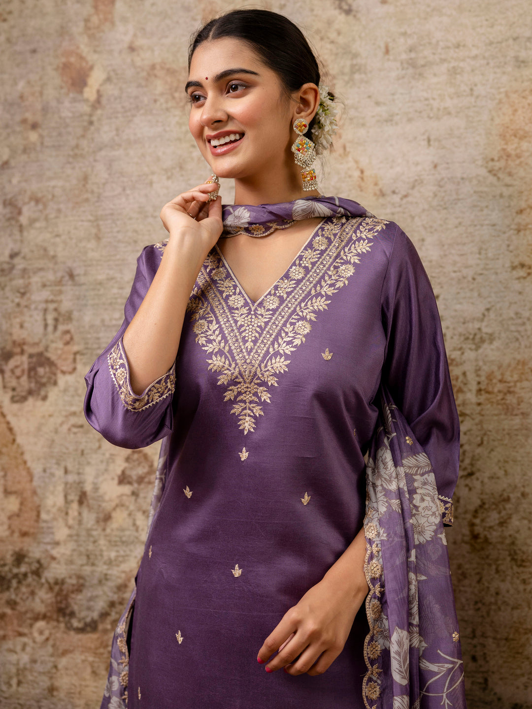 Dhiyona VV Women's Kurta and Pant Sets Viscose Rayon Fabric
