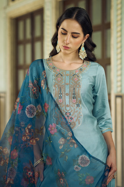 Dhiyona VV Vedika Women Kurta and Pant Sets Viscose Rayon Fabric