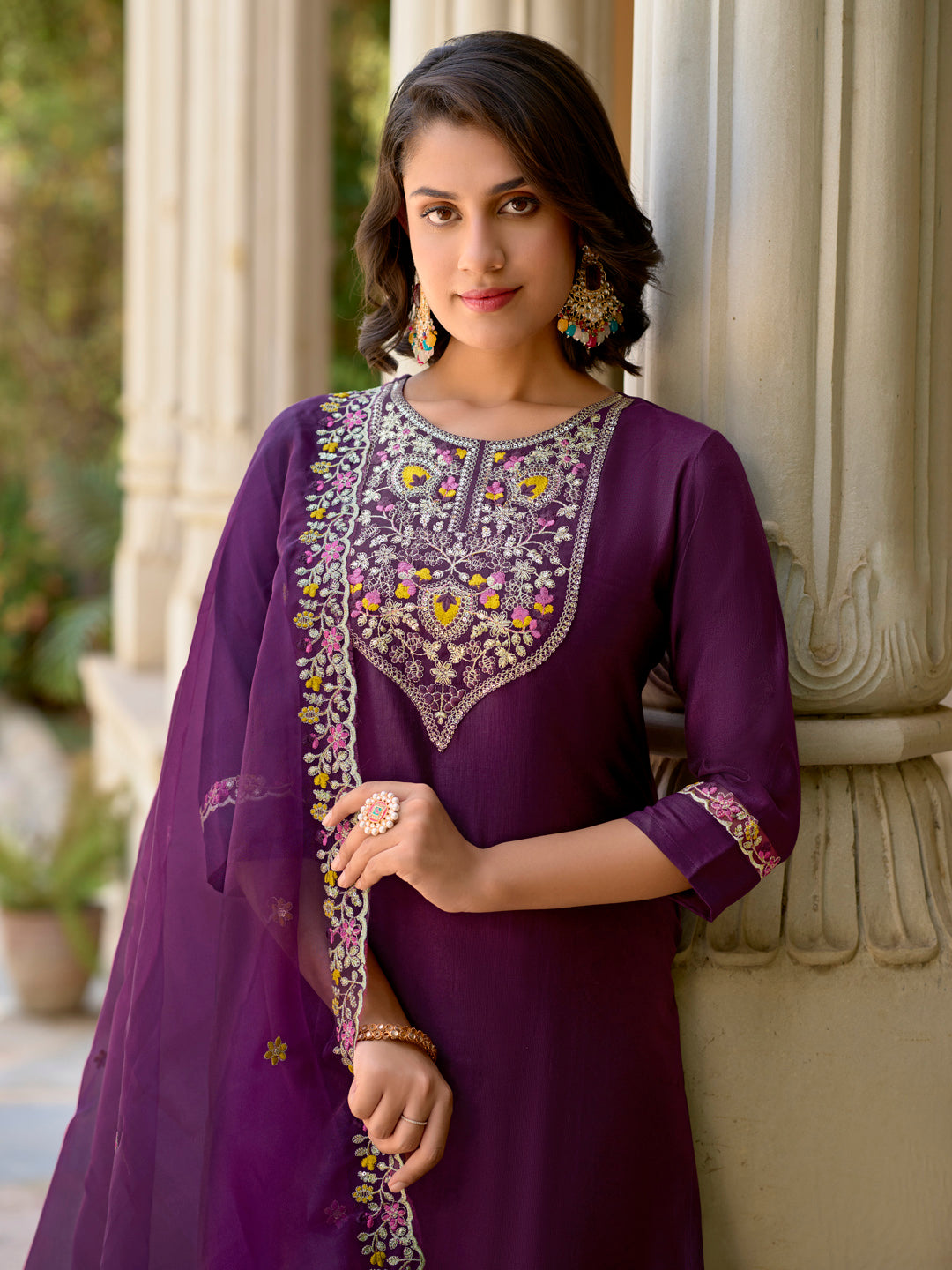 Dhiyona VV Usha Viscose Rayon Kurta and Pant