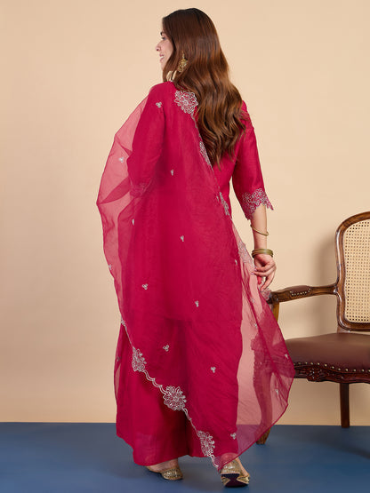Dhiyona VV Rani Women's Designer Kurta Pant Set Premium Pattern Collection