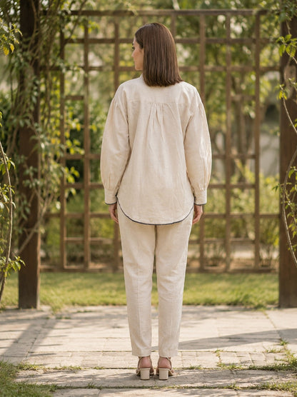 Wespret Atrium Embroidery Cotton Co-Ord Set