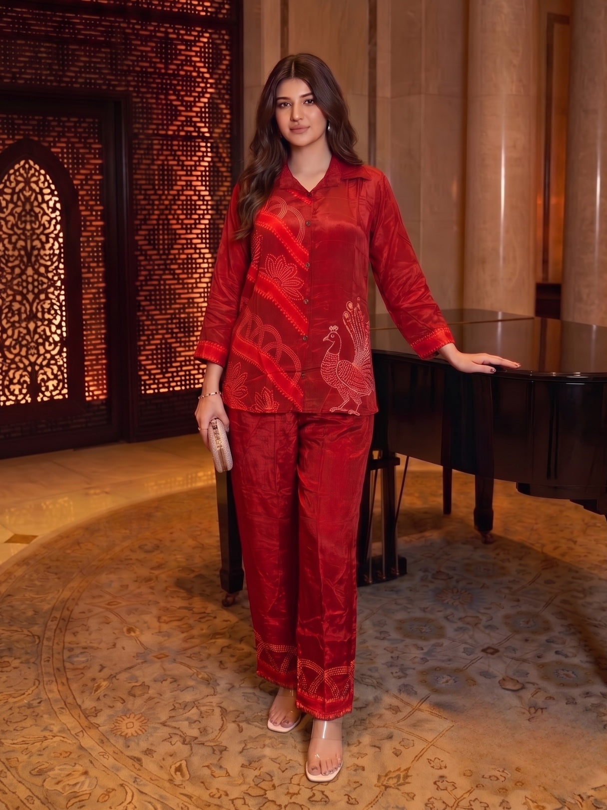 Wespret Vermi Printed Work Co-Ord Set