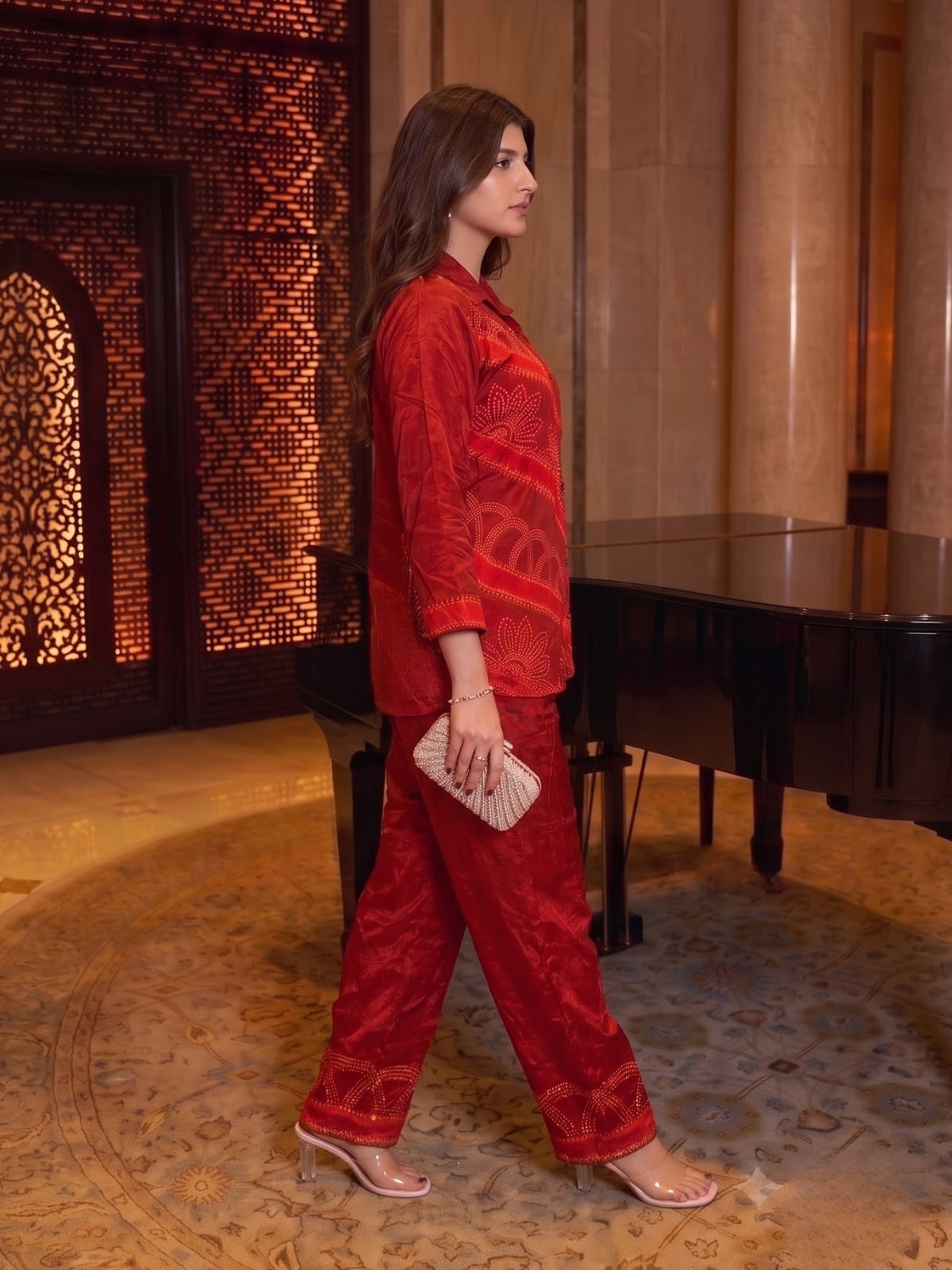 Wespret Vermi Printed Work Co-Ord Set