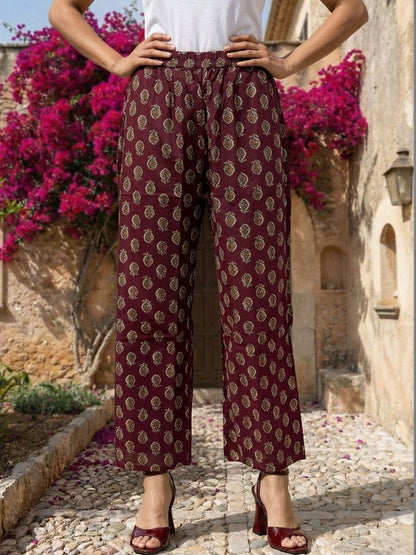 Printed V Neck Kurta Sets