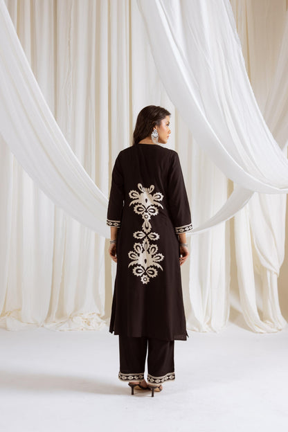 Rasna Onyx Kurta Pant Set