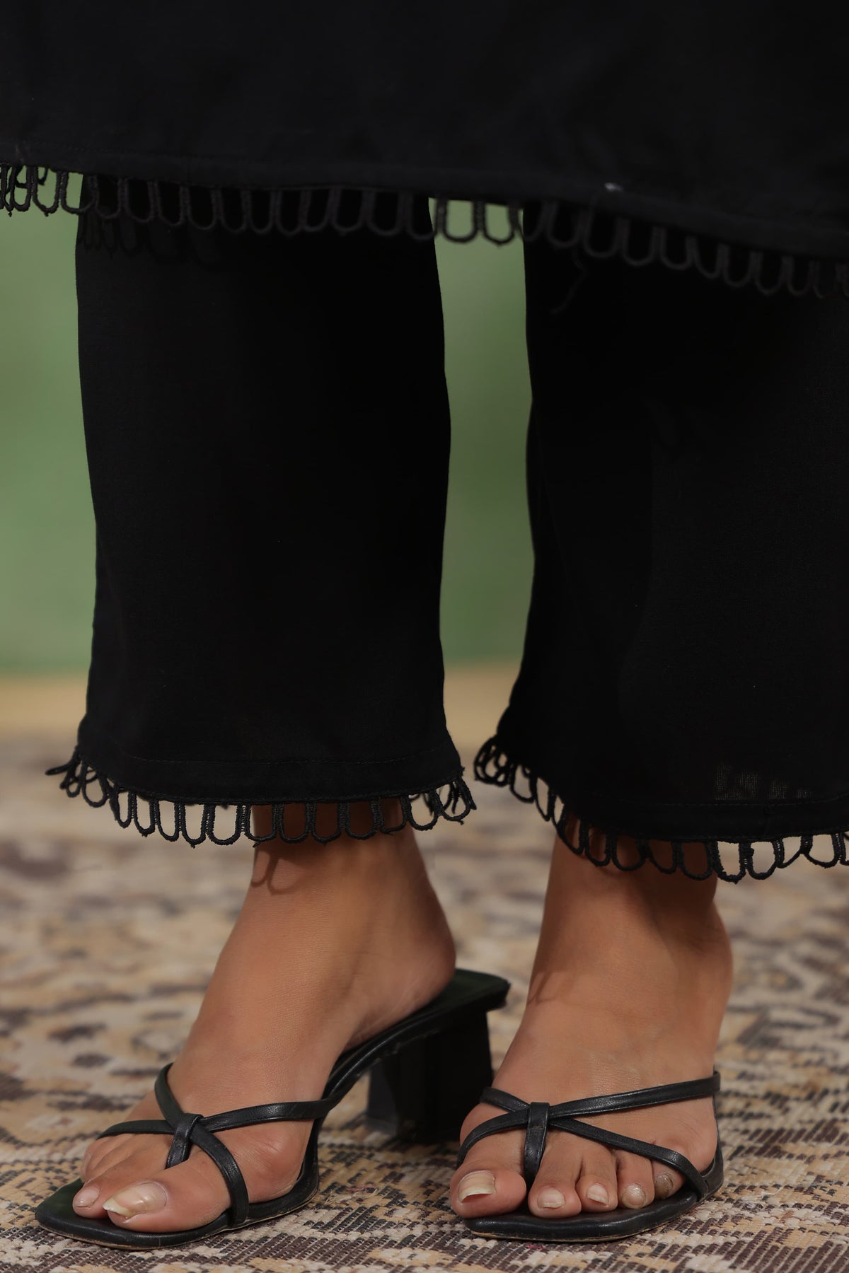 Mihira Jade Embroidery Kurta Pant Set