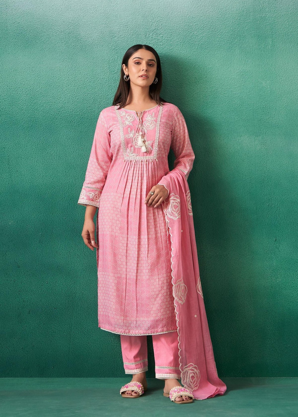 Nadira Candy Embroidered Lawn Suit Set